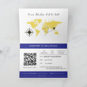 Passport to Adulthood Blue 21st birthday 案内状 (内部)