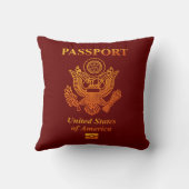 PASSPORT(USA) クッション (裏面)