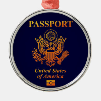 PASSPORT(USA) メタルオーナメント