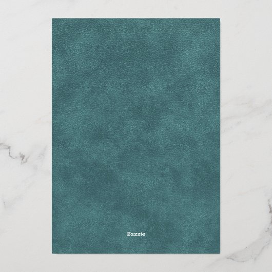 Passport Wedding 箔招待状 (裏面)