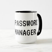 Password Manager magサイバーセキュリティ認識度 マグカップ (正面右)