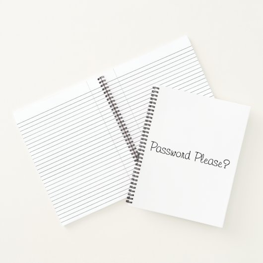 Password please? |  ノートブック (内部)