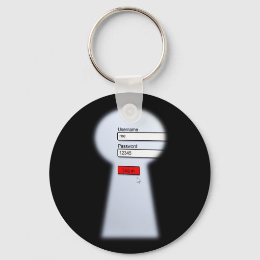 Password Security キーホルダー (正面)