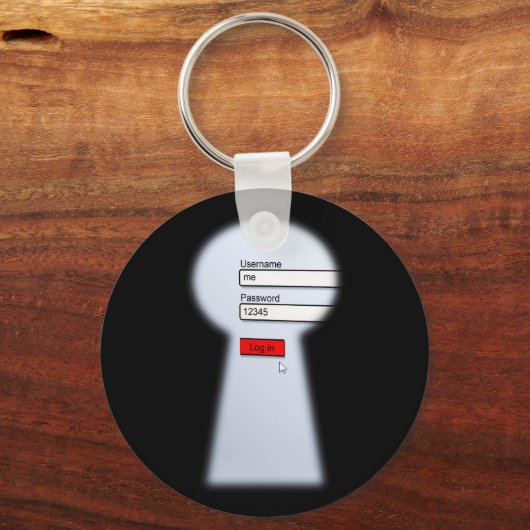 Password Security キーホルダー (正面)