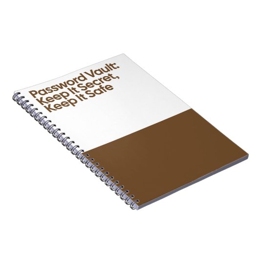 Password Vault Secret Notebook ノートブック (右側)