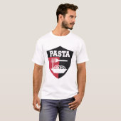 PASTAシールドロゴ Tシャツ (正面フル)