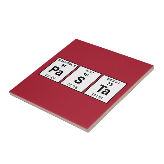 PaSTa周期表 タイル (側面)