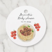 Pasta Baby Shower Pop it! When she pops フェイバータグ (裏面)
