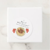 Pasta Baby Shower Pop it! When she pops フェイバータグ (インサイチュ)