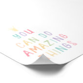 Pastelあなたは素晴らしい事のポスターを行うことができる ポスター (角)