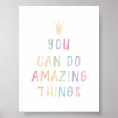 Pastelあなたは素晴らしい事のポスターを行うことができる ポスター (正面)