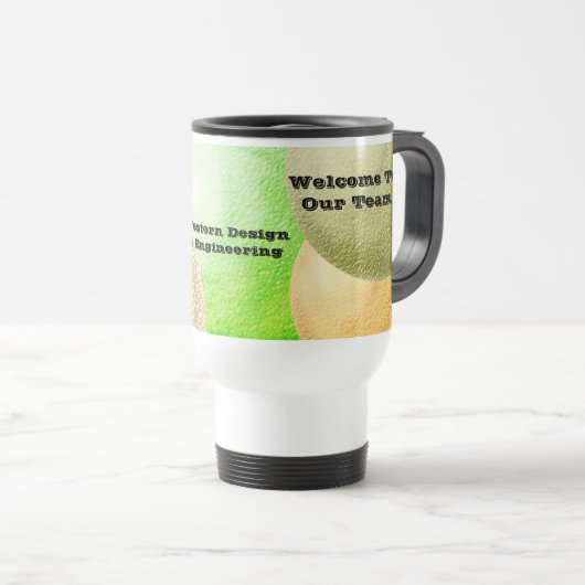 Pastelの従業員の評価へようこそ トラベルマグ (正面右)