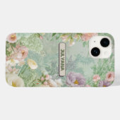 PASTELフローラiPhone / iPadケース Case-Mate iPhoneケース (裏面 (横))