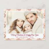 Pastelヴィンテージフローラカスタマイズ シーズンポストカード (正面)