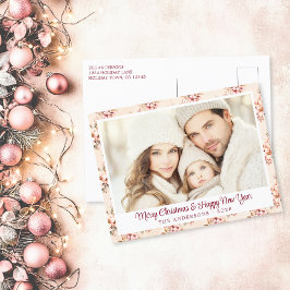 Pastelヴィンテージフローラカスタマイズ シーズンポストカード