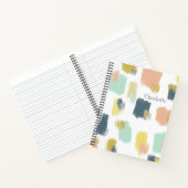 Pastel絵を描 Earthトーンの名前の見本 ノートブック (内部)