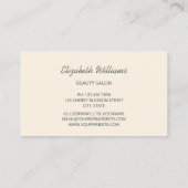 Pastel 3D Roses 名刺 (裏面)