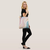 Pastel Abstract Feminine Full-Print Tote Bag トートバッグ (モデル)