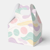 Pastel Abstract Seamless Pattern Waves and Circles フェイバーボックス (裏面サイド)