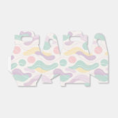 Pastel Abstract Seamless Pattern Waves and Circles フェイバーボックス (折り畳みなし)