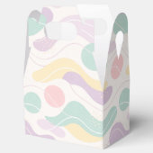 Pastel Abstract Seamless Pattern Waves and Circles フェイバーボックス (オープン)