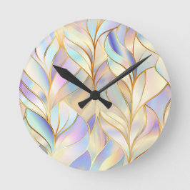 Pastel Abstract Wall Clock ラウンド壁時計