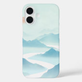 Pastel Aesthetic Bold Phone Case | mountain vibes Case-Mate iPhoneケース (裏面)
