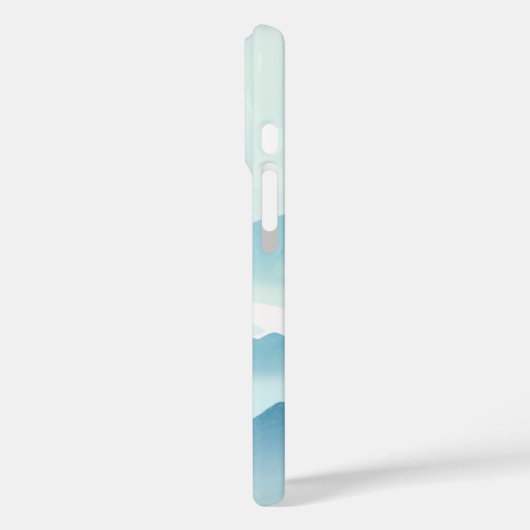 Pastel Aesthetic Bold Phone Case | mountain vibes Case-Mate iPhoneケース (裏面 / 左)