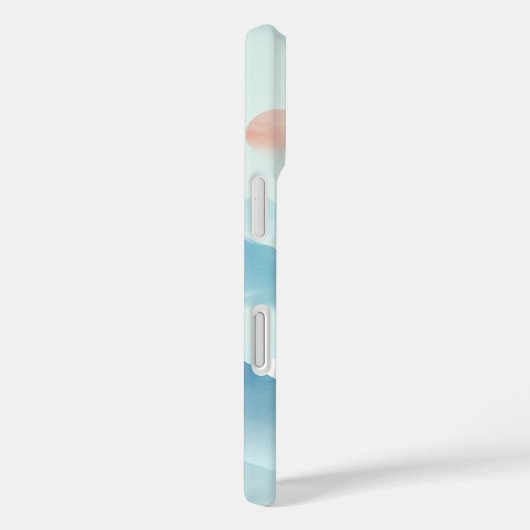 Pastel Aesthetic Bold Phone Case | mountain vibes Case-Mate iPhoneケース (裏面 / 右)