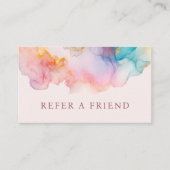 Pastel Alcohol Ink Blush Watercolor 紹介カード (正面)