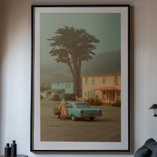 Pastel Americana：沿道の映画ストーリー ポスター