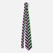 Pastel and Black Neck Tie ネクタイ (裏面)