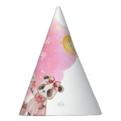 Pastel Animal Birthday Party Hat パーティーハット (右)