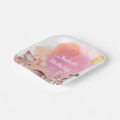 Pastel Animal Birthday Party Paper Plate ペーパープレート (傾斜あり)