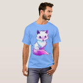 Pastel Arctic Fo I Cute Arctic Fo friend Tシャツ (正面フル)