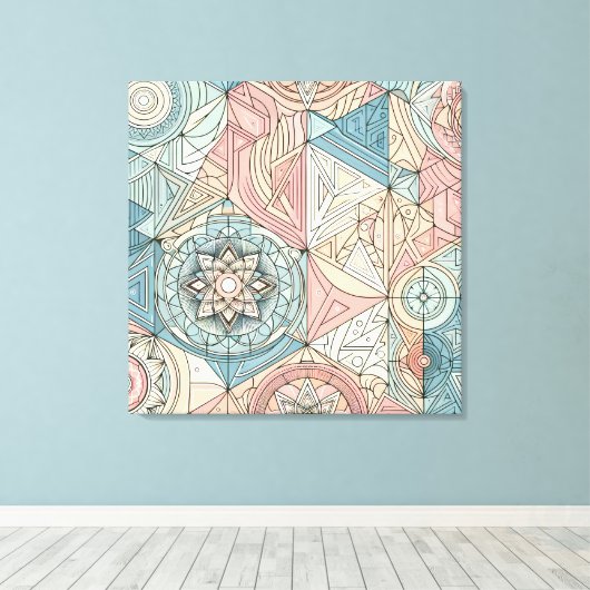 「pastel_art」canvas art キャンバスアート (インサイチュ (ウッドフロア))