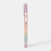 Pastel Aurora Swirl Phone Case iPhone 16ケース (左側面)