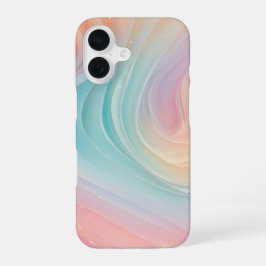 Pastel Aurora Swirl Phone Case iPhone 16ケース
