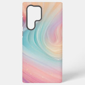 Pastel Aurora Swirl Phone Case Samsung Galaxyケース (裏面)