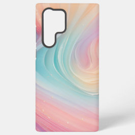Pastel Aurora Swirl Phone Case Samsung Galaxy S22 Ultraケース