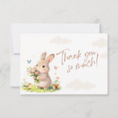 Pastel Baby Shower Card 出欠カード (裏面)