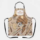 Pastel Bakery Branding エプロン (正面)