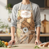 Pastel Bakery Branding エプロン