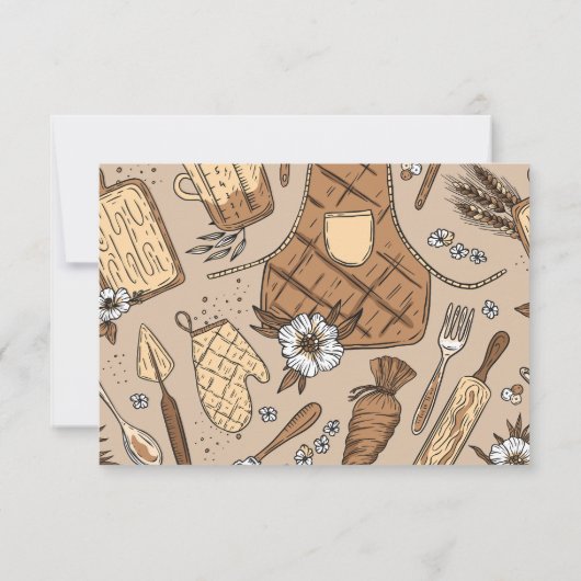 Pastel Bakery Branding サンキューカード (裏面)