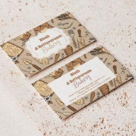 Pastel Bakery Branding 名刺