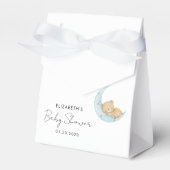 Pastel Balloon Baby Shower フェイバーボックス (正面サイド)