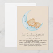 Pastel Balloon Baby Shower 招待状 (正面/裏面)