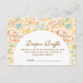 Pastel Beach Animals  Diapper Raffle エンクロージャーカード (正面)