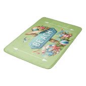 Pastel Beach Shells バスマット (アングル)