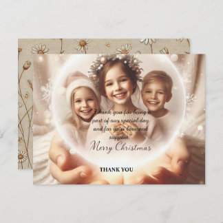 Pastel Blessings: A Heartfelt Thank You ポストカード